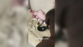 體育生『壹』kenver_che剛打完球回來 小女友就開始發情了 1