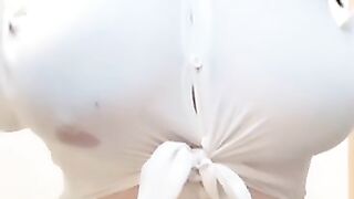 巨乳金蓮 擠奶 噴奶 奶水亂飛 - 55