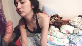 No1syGirl 童顏混血小仙女 09 業餘亞洲可愛少女用力吮吸雞巴，口交 POV