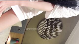 【印象足拍】足交完啪啪 清純美女極致反差1