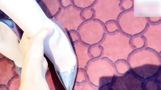 情趣護士裝主動漏奶自摸騷逼求大雞巴插入