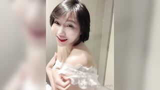 短髮網紅 童顏巨乳muay訂閱福利-33