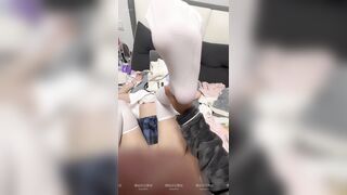 情侶日記 JK女友足交口交深喉 -04