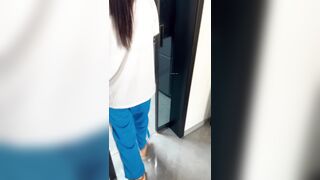 大奶甜美白皙妹【晚晚】-穿著情趣制服被各種體位強上猛乾-10