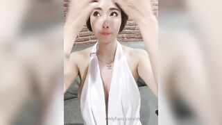 短髮網紅 童顏巨乳muay訂閱福利-12